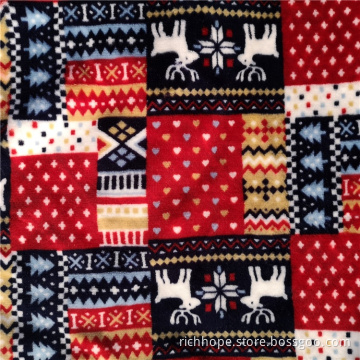 100% Polyester bedrucktes afrikanisches Vorhanggewebe gestrickt